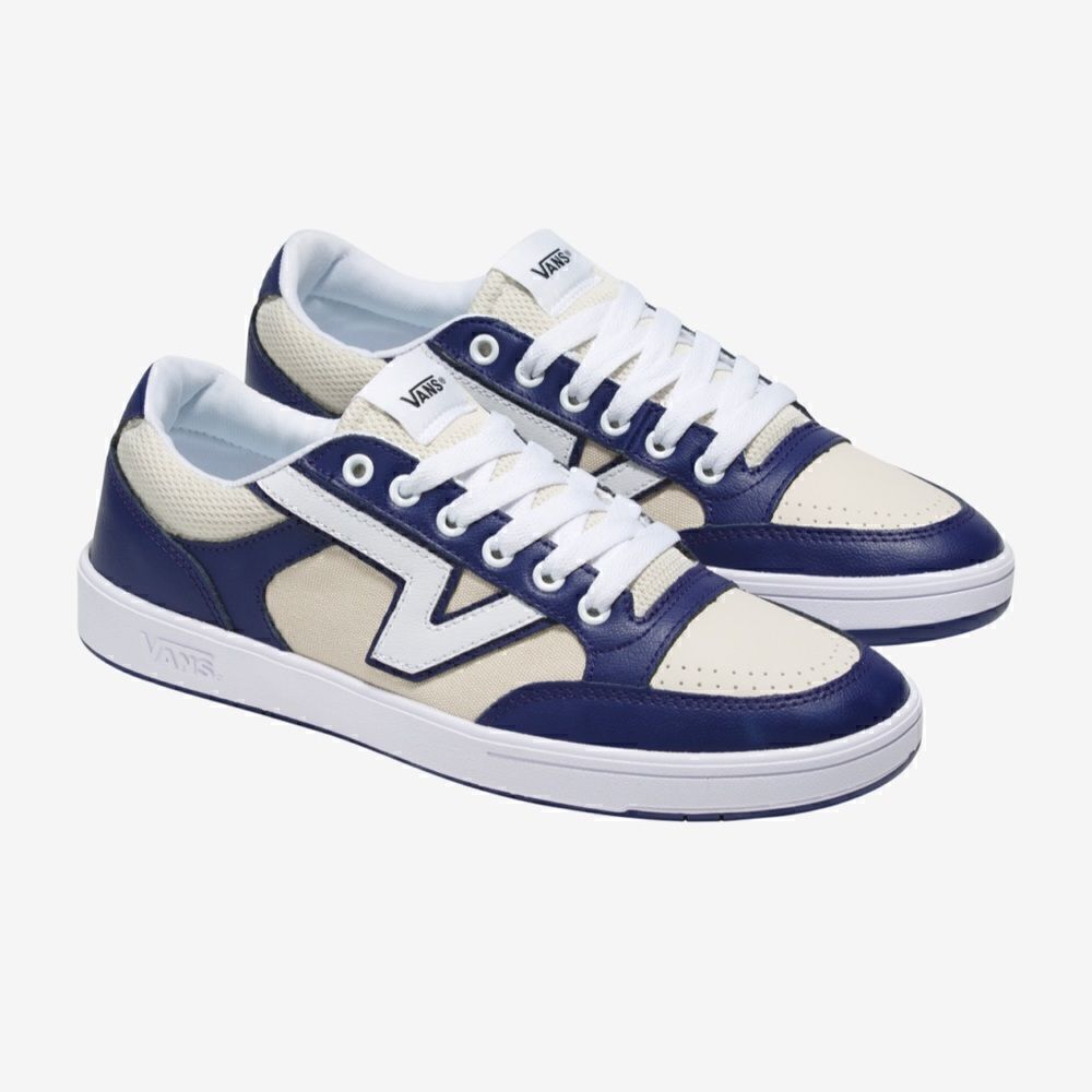 Vans Lowland CC - White Blue Beige